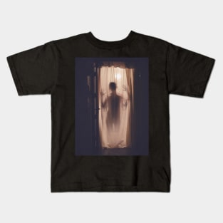 Apparition Ghost Zombie Halloween Design Kids T-Shirt